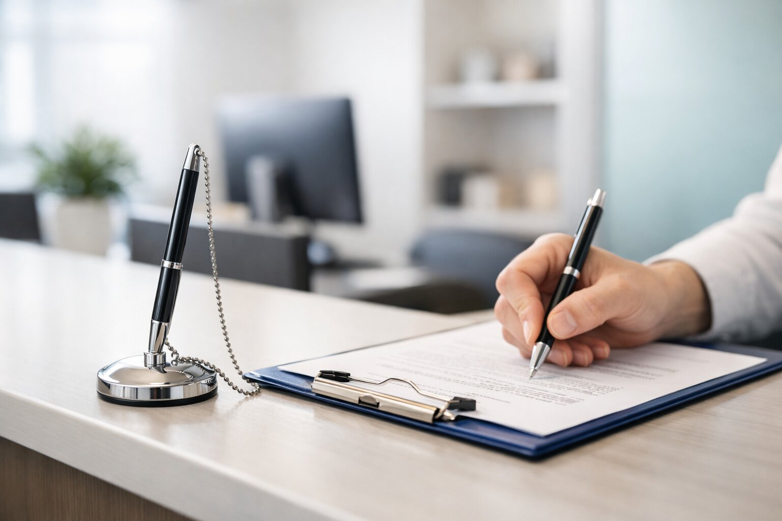 Ügyféltoll: miért érdemes külön tollat használni az ügyfélpultnál?